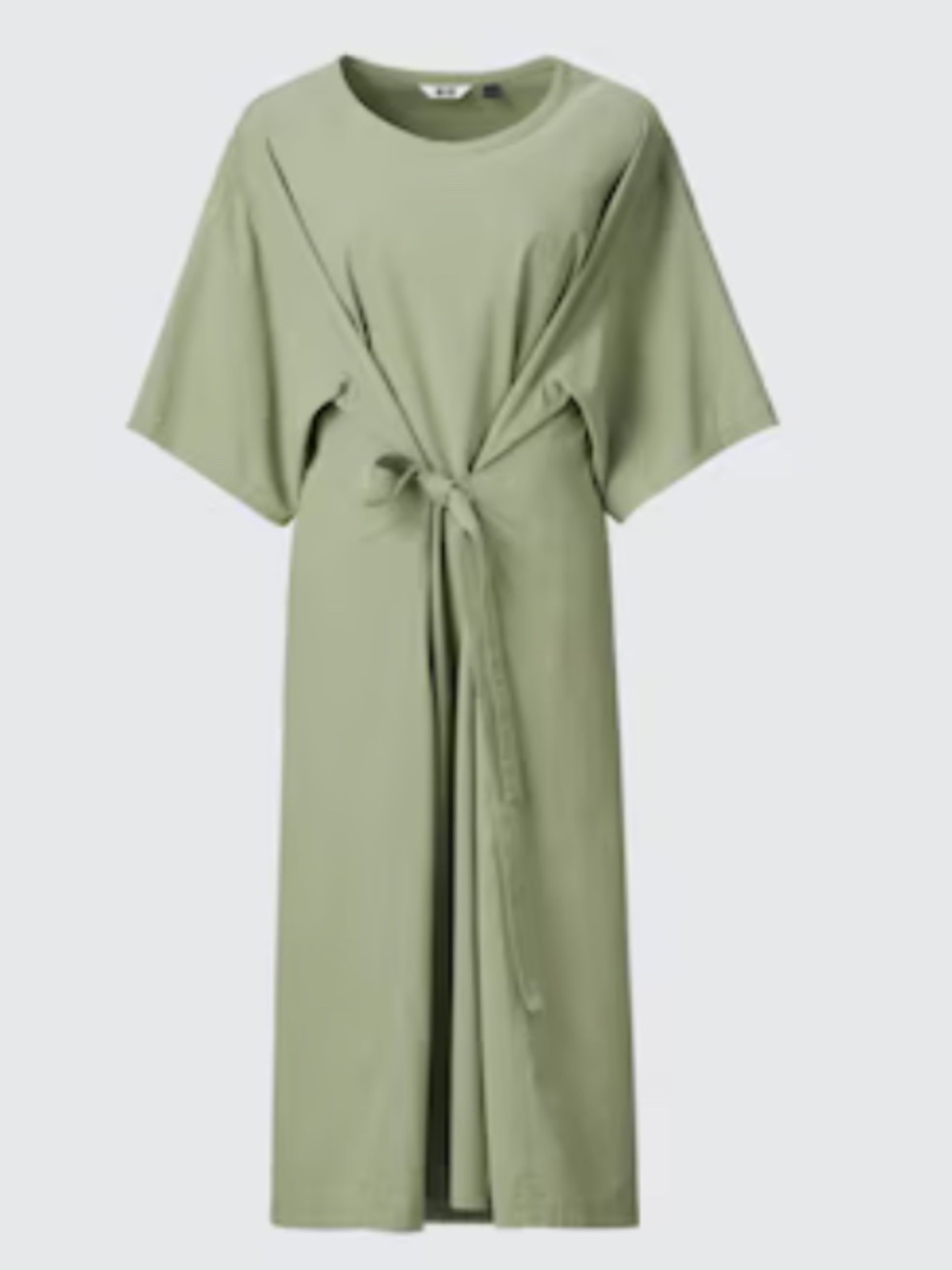 Uniqlo 3Way Seersucker Short-Sleeve Dress, S